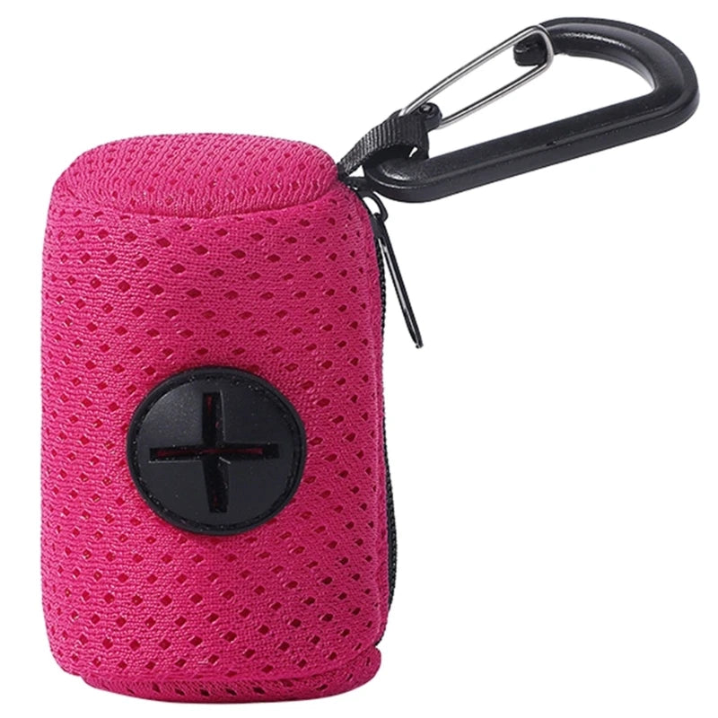 Suporte para saco de captação de fezes de cachorro